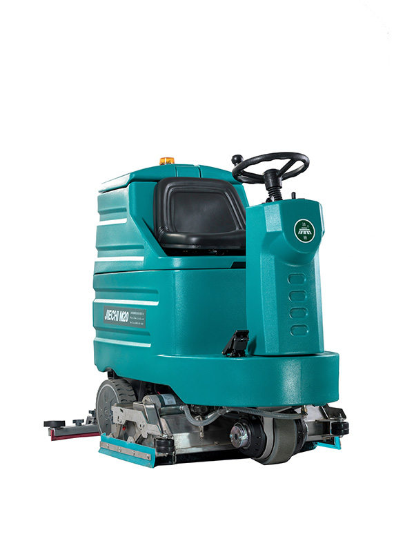 Mesin Scrubber-Sweeper Kombinasi Kecil yang Dapat Dinaiki JIECHI M20