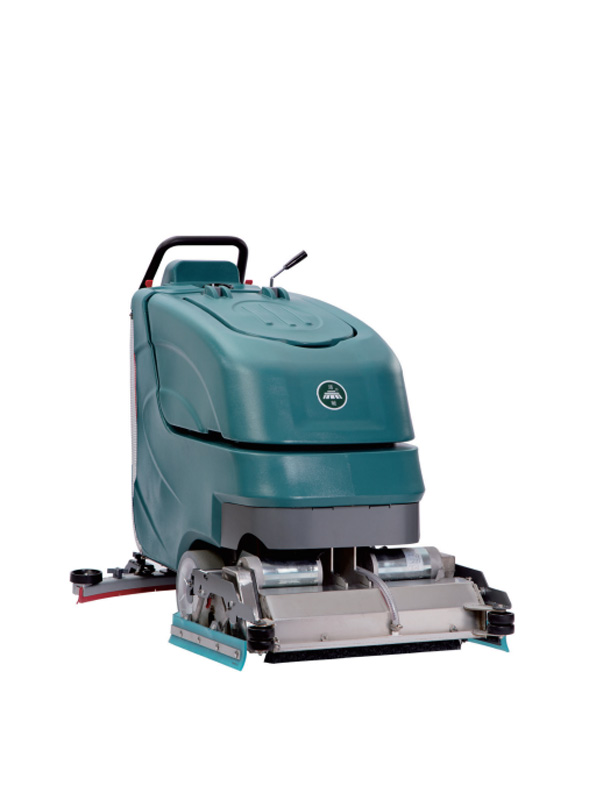 Mesin Scrubber Sweeper Kombinasi Walk-behind Ukuran Sedang JIECHI M16
