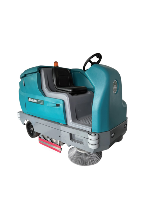 Mesin Scrubber Sweeper Kombinasi Besar yang Dapat Dinaiki JIECHI M17