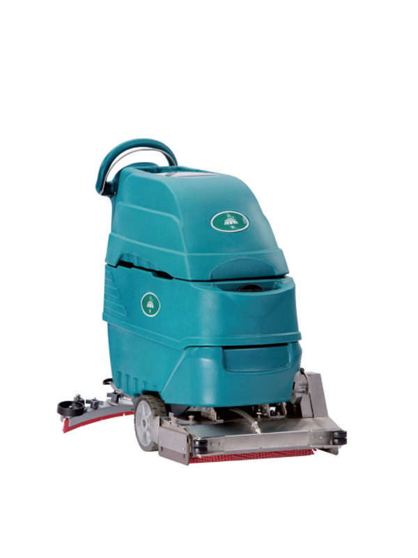 Mesin Penyapu Scrubber Kombinasi Walk-behind Kompak JIECHI M12